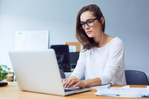 Woman with Glasses